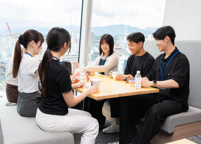 マクロジオフィスの働き方