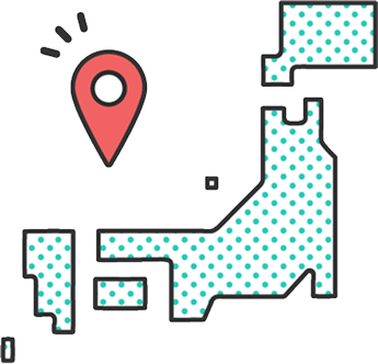 出身地のイラスト