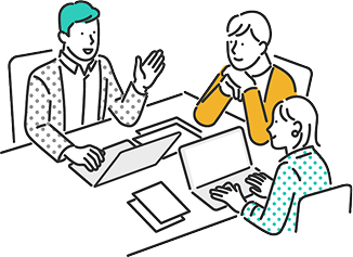 クライアントのイラスト